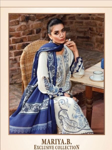 Hazel Pakistani Designer Suit with Embroidery & Digital Print Dupatta Salwar Kameez