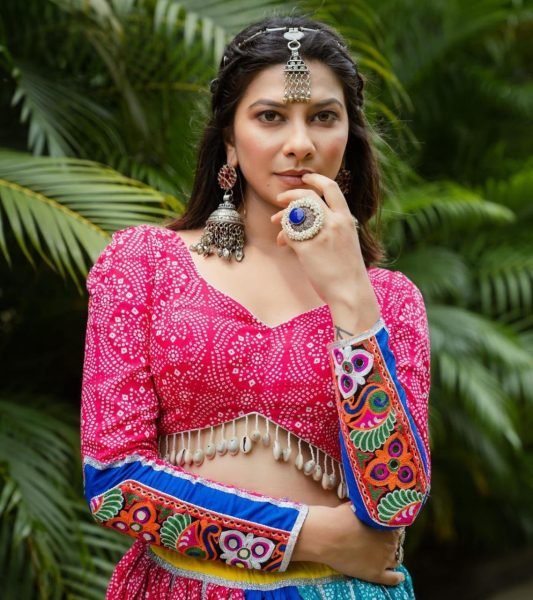 HEAVY BUTTER SILK WITH DIGITAL PRINT Navratri Lehenga Choli  Navratri Lehnega Choli