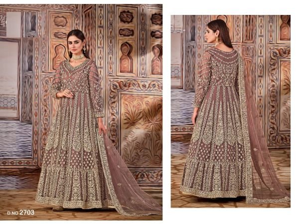 Heavy Butterfly Net Anarkali Collection Anarakali Gown Wholesale