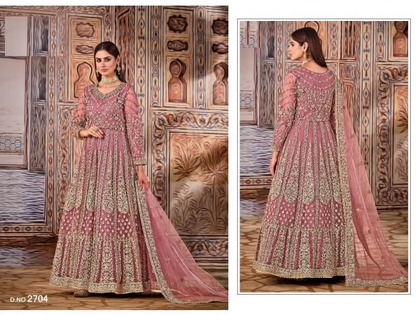 Heavy Butterfly Net Anarkali Collection Anarakali Gown Wholesale