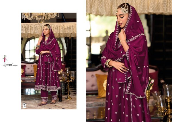 Heavy Chinon Luxury Wear Designer Embroidered Set with Top Dupatta Pant for Festive Glamour Designer Plazzo Salwar Suits Wholesale