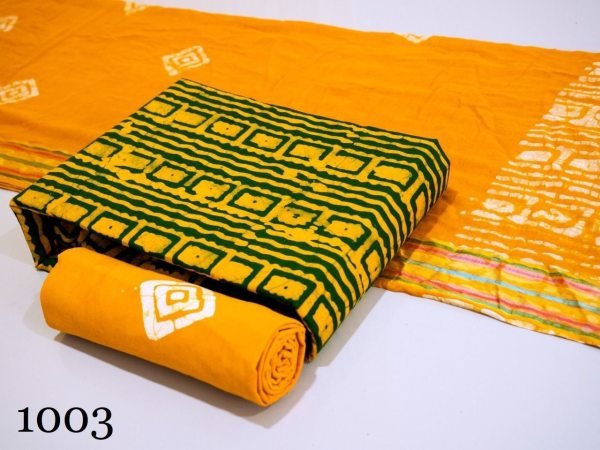 Heavy Cotton Dress material  Cotton Dress Material