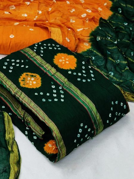 Buy Bandhani Dress Material Online, Bandhani Fabric - SourceItRight