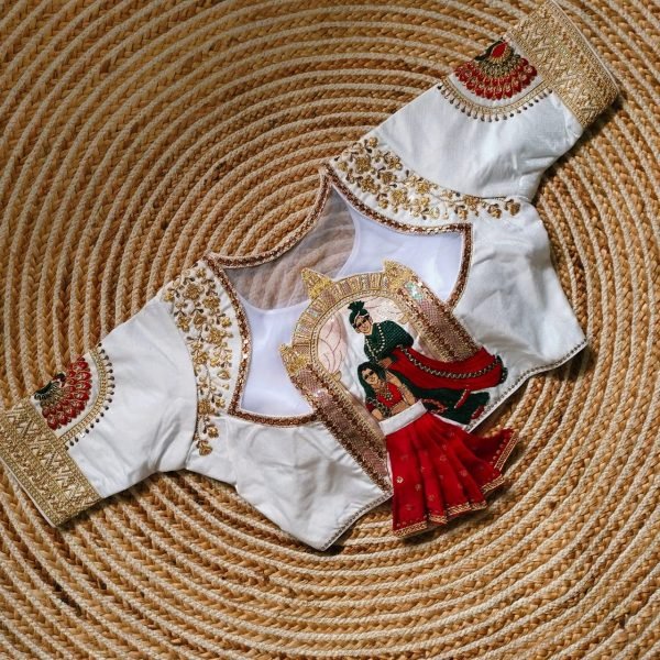Heavy Embroidery Work  Bridal Blouse Blouse Collection