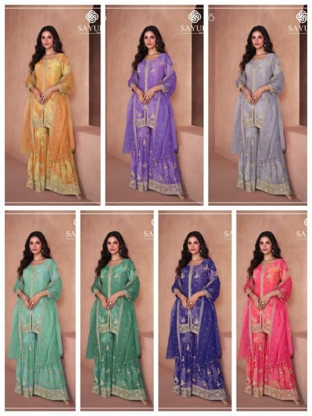  Heavy Fox Georgette Digital Print With Embroidery Plazzo Suits Collection  Designer Plazzo Salwar Suits Wholesale