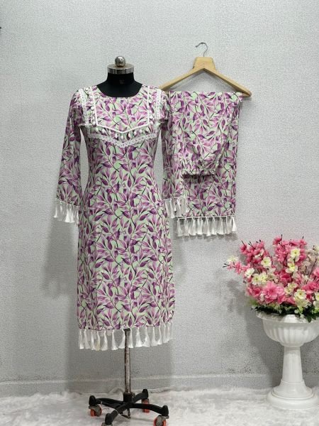 Heavy Fox Georgette Kurta Set With Hand Work  Kurti With Bottom Wholesale