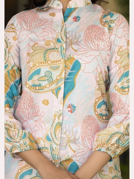 Heavy Muslin With Digital Printed Work Co Ord Set CO ORD Sets