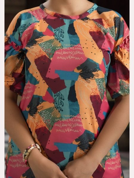 Heavy Muslin With Digital Printed Work Co Ord Set CO ORD Sets