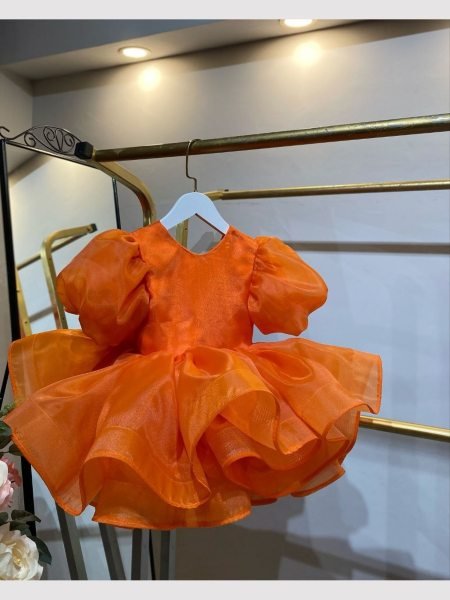 Heavy Organza Full Flair Kids Frock Collection  Girls Wear