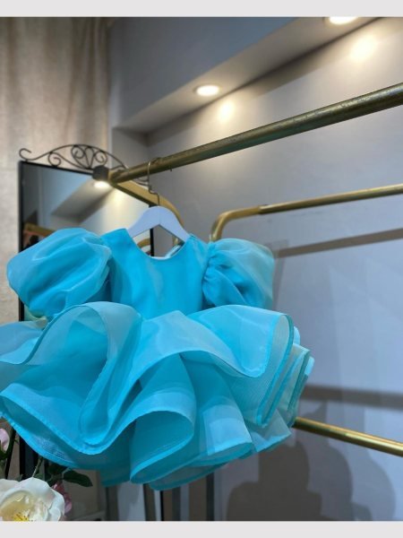 Heavy Organza Full Flair Kids Frock Collection  Girls Wear