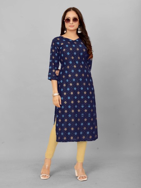 Heavy Rayon Printed Kurti For Women   Printed Kurtis