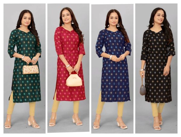 Heavy Rayon Printed Kurti For Women   Printed Kurtis