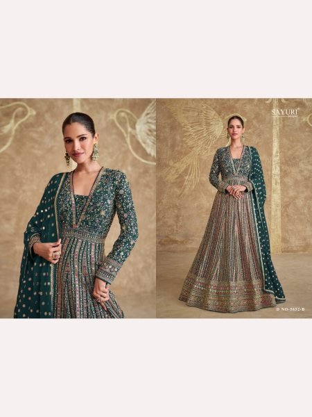 Heavy Real Georgette Embroidery Work Anarkali Gown In Wholesale Rate Surat Anarakali Gown Wholesale