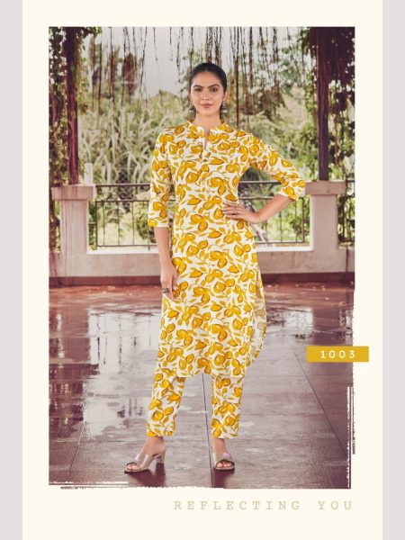 Heavy Reyon Print Full Co ord Set Collection  Full Set Kurti