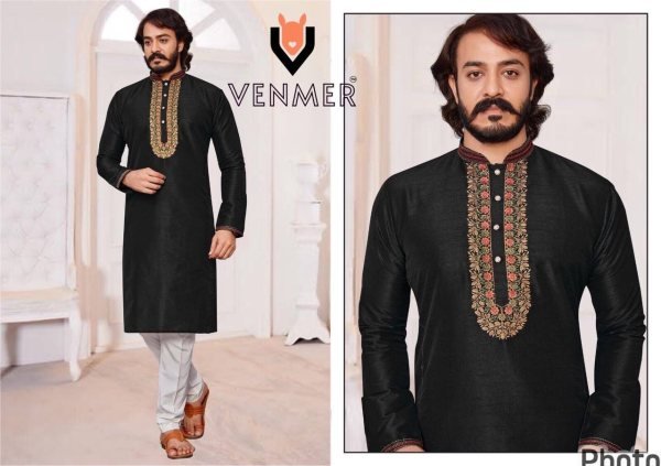 Heavy silk with embroidery work party wear Kurta Pajama Collection  Kurta Pajama Wholesale