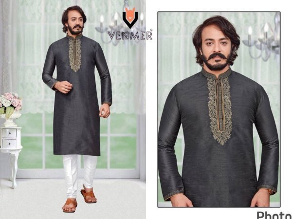 Heavy silk with embroidery work party wear Kurta Pajama Collection  Kurta Pajama Wholesale