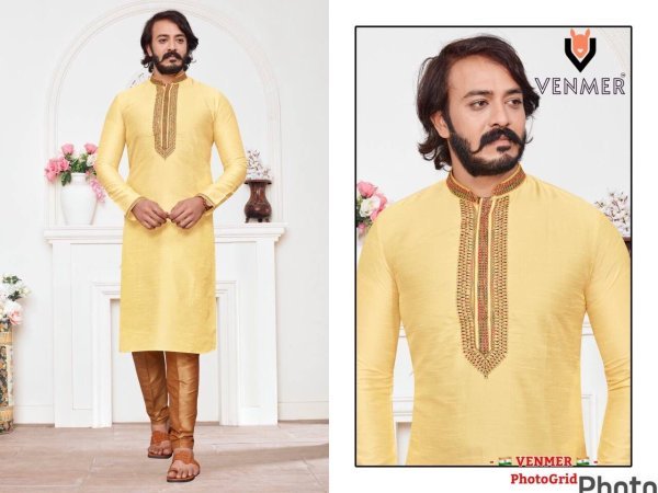 Heavy silk with embroidery work party wear Kurta Pajama Collection  Kurta Pajama Wholesale