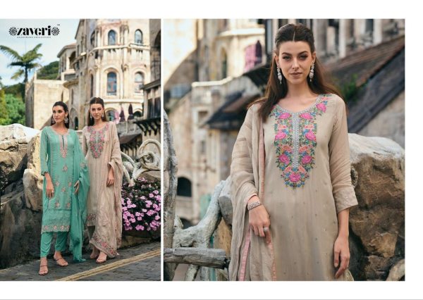 Heavy (soft) organza with fancy embroidery  work with khatali work Suit Collection Churidar Salwar Suits Wholesale