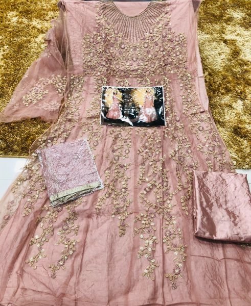 Heavyy Net With Jari Embrodery Long Anarkali Collection in Best Rate Anarakali Gown Wholesale