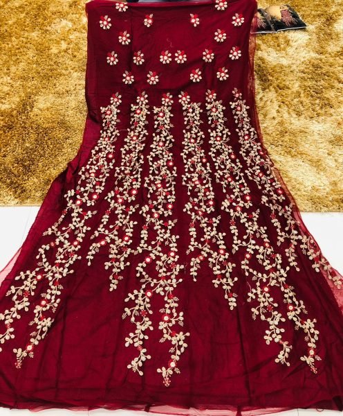 Heavyy Net With Jari Embrodery Long Anarkali Collection in Best Rate Anarakali Gown Wholesale