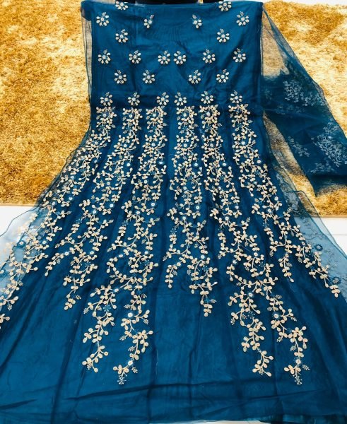 Heavyy Net With Jari Embrodery Long Anarkali Collection in Best Rate Anarakali Gown Wholesale