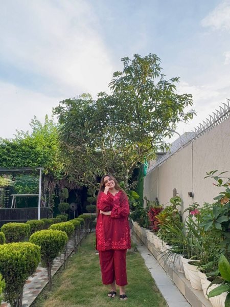 Impressive Maroon Thread Embroidery Kurti Plazzo Cord Set Wholesale Offer Embroidery Kurtis 