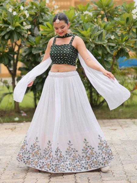 In New Design Pure Georgette Lehenga Choli Collection  Designer Lehenga Choli