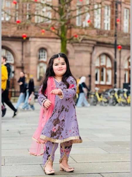 In New Designe Georgette Kids Dhoti Salwar Suits Collection  Girls Wear