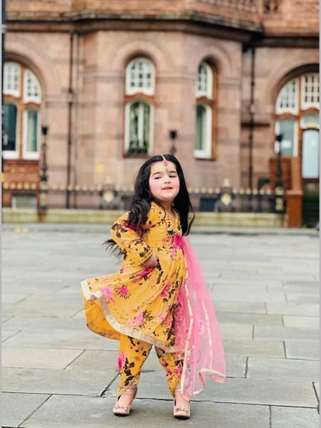 In New Designe Georgette Kids Dhoti Salwar Suits Collection  Girls Wear