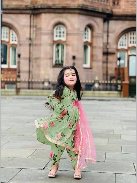 In New Designe Georgette Kids Dhoti Salwar Suits Collection  Girls Wear