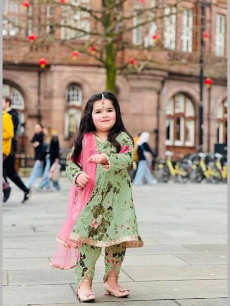 In New Designe Georgette Kids Dhoti Salwar Suits Collection  Girls Wear