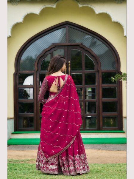 In Wholesale Rate Embroidery Sequence Work Lehenga Choli  Designer Lehenga Choli