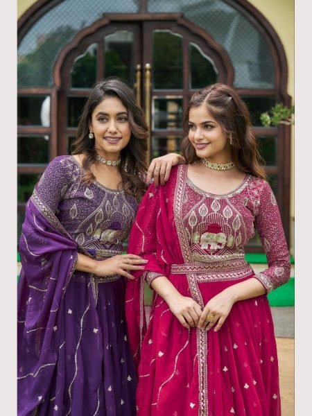 In Wholesale Rate Embroidery Sequence Work Lehenga Choli  Designer Lehenga Choli