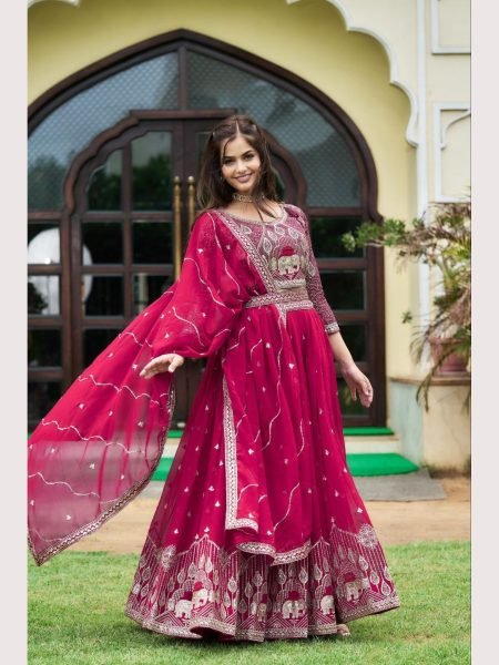 In Wholesale Rate Embroidery Sequence Work Lehenga Choli  Designer Lehenga Choli