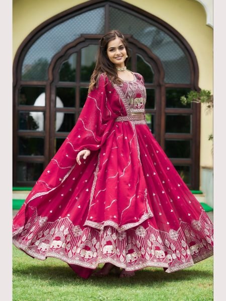 In Wholesale Rate Embroidery Sequence Work Lehenga Choli  Designer Lehenga Choli