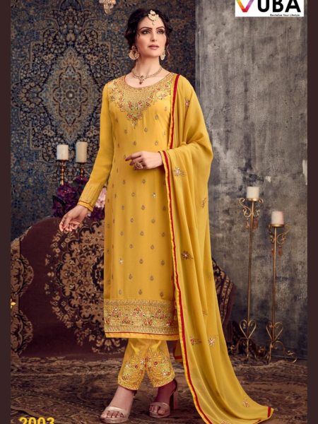 In Wholesale Rate Georgette With Embroidery Work Suits  Churidar Salwar Suits Wholesale