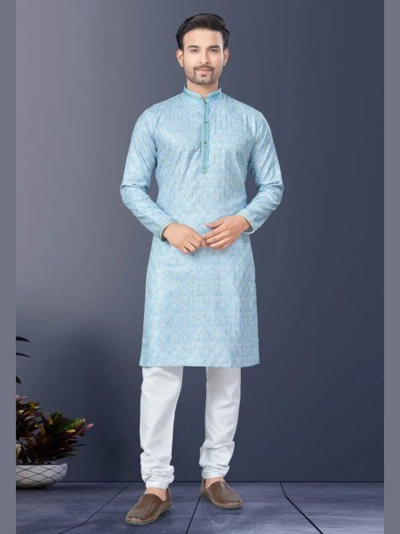 In Wholesale Rate Rayon lakhnowi Kurta Pajama Collection in Surat  Mens Wear