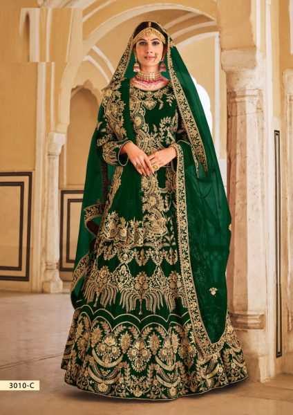 Indian Wedding Culture Heavy Velvet Lehenga Choli  Bridal Lehenga Choli