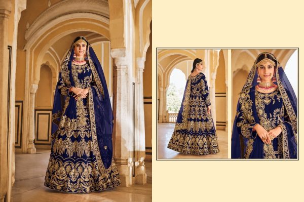 Indian Wedding Culture Heavy Velvet Lehenga Choli  Bridal Lehenga Choli