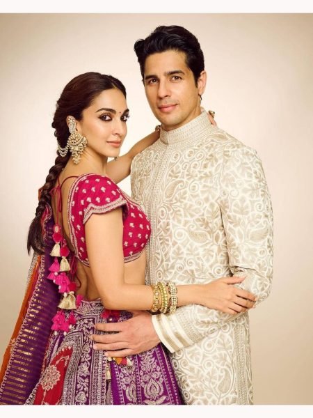 Kiara Advani Satin Silk Lehenga Choli With Embroidery Work  Designer Lehenga Choli