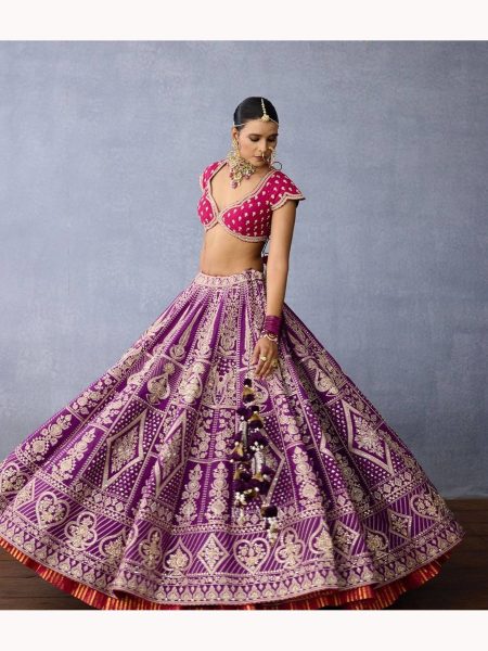 Kiara Advanis Silk Embroidery Work Lehenga Choli  Designer Lehenga Choli