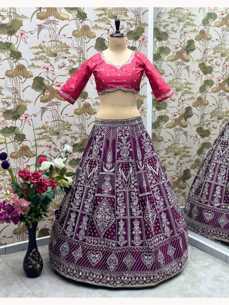 Kiara Advanis Silk Embroidery Work Lehenga Choli  Designer Lehenga Choli