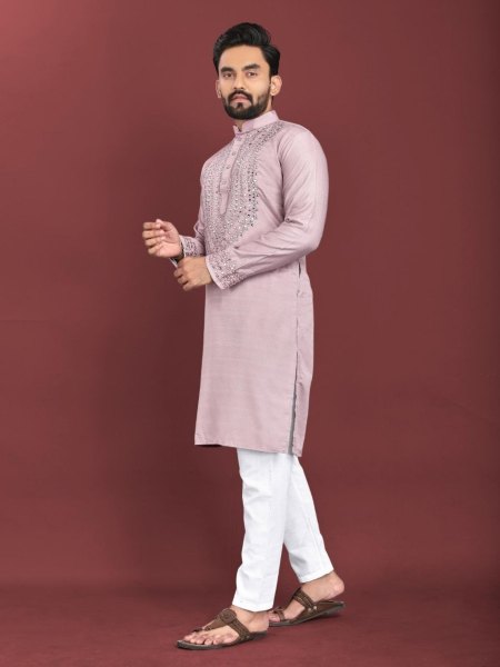 Kohinoor Catloge Mirror Work Mens Kurta Pajama Collection  Kurta Pajama Wholesale