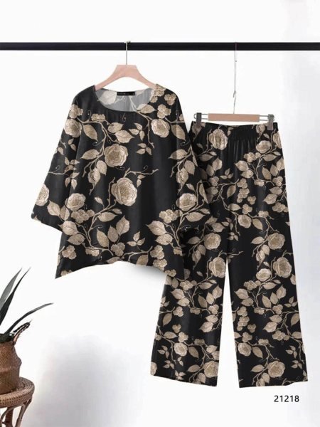 Ladies Cotton Top   Plazo Co Ord Set     Daily Wear Summer Collection  Ready to Wear from Surat