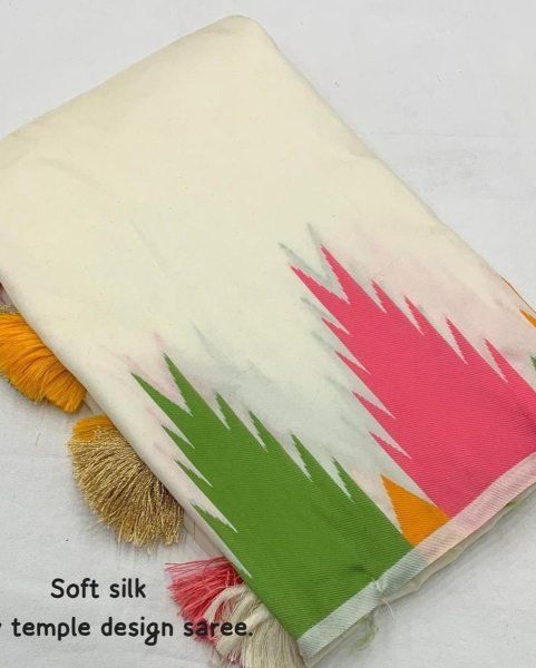 latest Banarasi Soft Silk Saree With Jacquard Border Banarasi Saree Wholesale