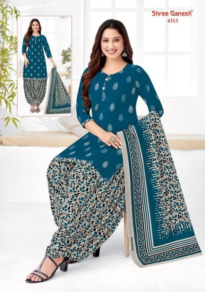 Latest Collection Of Cotton Dress Material With Digital Print For Women Shree Ganesh Dress Material