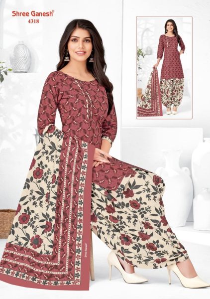 Latest Collection Of Cotton Dress Material With Digital Print For Women Shree Ganesh Dress Material