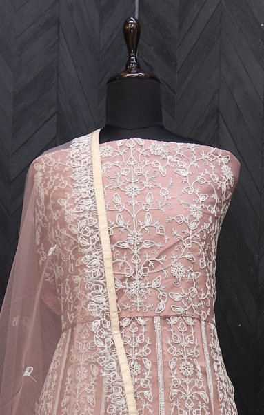 Latest Designer Party Wear Net  Anarkali Suit  Anarakali Gown Wholesale