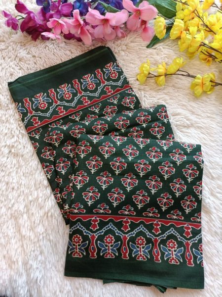 Latest Mul Cotton Saree With Unstitch Blouse Cotton Sarees Wholesale