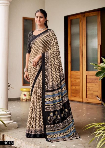 Latest Mul Cotton Saree With Unstitch Blouse Cotton Sarees Wholesale